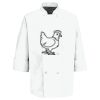 Eight Pearl Button Chef Coat Thumbnail