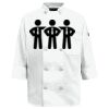 Women's Ten Button Chef Coat Thumbnail