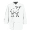 Three-Quarter Sleeve Chef Coat Thumbnail