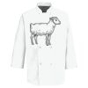 Three-Quarter Sleeve Chef Coat Thumbnail