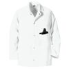 Gripper Front Short Butcher Coat Thumbnail