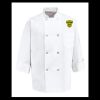 Eight Pearl Button Chef Coat - Tall Sizes Thumbnail