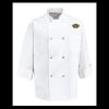 Eight Pearl Button Chef Coat - Tall Sizes Thumbnail
