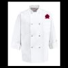 Eight Pearl Button Chef Coat - Tall Sizes Thumbnail
