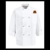 Eight Pearl Button Chef Coat - Tall Sizes Thumbnail