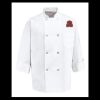 Eight Pearl Button Chef Coat - Tall Sizes Thumbnail