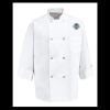 Eight Pearl Button Chef Coat - Tall Sizes Thumbnail