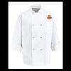 Eight Pearl Button Chef Coat - Tall Sizes Thumbnail