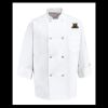 Eight Pearl Button Chef Coat - Tall Sizes Thumbnail