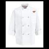 Eight Pearl Button Chef Coat - Tall Sizes Thumbnail