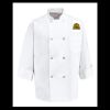 Eight Pearl Button Chef Coat - Tall Sizes Thumbnail