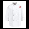 Eight Pearl Button Chef Coat - Tall Sizes Thumbnail