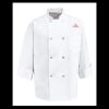 Eight Pearl Button Chef Coat - Tall Sizes Thumbnail