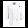 Eight Pearl Button Chef Coat - Tall Sizes Thumbnail