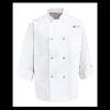Eight Pearl Button Chef Coat - Tall Sizes Thumbnail