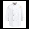 Eight Pearl Button Chef Coat - Tall Sizes Thumbnail