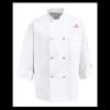 Eight Pearl Button Chef Coat - Tall Sizes Thumbnail
