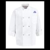 Eight Pearl Button Chef Coat - Tall Sizes Thumbnail