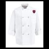 Eight Pearl Button Chef Coat - Tall Sizes Thumbnail