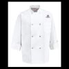 Eight Pearl Button Chef Coat - Tall Sizes Thumbnail