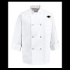Eight Pearl Button Chef Coat - Tall Sizes Thumbnail