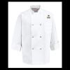 Eight Pearl Button Chef Coat - Tall Sizes Thumbnail