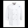 Eight Pearl Button Chef Coat - Tall Sizes Thumbnail