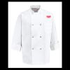 Eight Pearl Button Chef Coat - Tall Sizes Thumbnail