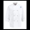 Eight Pearl Button Chef Coat - Tall Sizes Thumbnail