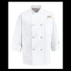 Eight Pearl Button Chef Coat - Tall Sizes Thumbnail