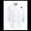 Eight Pearl Button Chef Coat - Tall Sizes Thumbnail