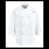 Eight Pearl Button Chef Coat - Tall Sizes Thumbnail