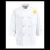 Eight Pearl Button Chef Coat - Tall Sizes Thumbnail