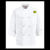 Eight Pearl Button Chef Coat - Tall Sizes Thumbnail