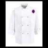 Eight Pearl Button Chef Coat - Tall Sizes Thumbnail