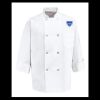 Eight Pearl Button Chef Coat - Tall Sizes Thumbnail