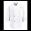 Eight Pearl Button Chef Coat - Tall Sizes Thumbnail