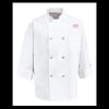 Eight Pearl Button Chef Coat - Tall Sizes Thumbnail