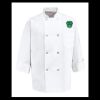 Eight Pearl Button Chef Coat - Tall Sizes Thumbnail