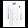 Eight Pearl Button Chef Coat - Tall Sizes Thumbnail