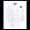 Eight Pearl Button Chef Coat - Tall Sizes Thumbnail