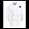 Eight Pearl Button Chef Coat - Tall Sizes Thumbnail