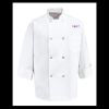 Eight Pearl Button Chef Coat - Tall Sizes Thumbnail