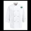 Eight Pearl Button Chef Coat - Tall Sizes Thumbnail