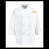 Eight Pearl Button Chef Coat - Tall Sizes Thumbnail