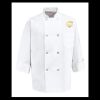 Eight Pearl Button Chef Coat - Tall Sizes Thumbnail