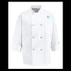 Eight Pearl Button Chef Coat - Tall Sizes Thumbnail