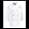 Eight Pearl Button Chef Coat - Tall Sizes Thumbnail