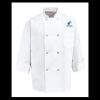 Eight Pearl Button Chef Coat - Tall Sizes Thumbnail