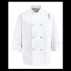 Eight Pearl Button Chef Coat - Tall Sizes Thumbnail